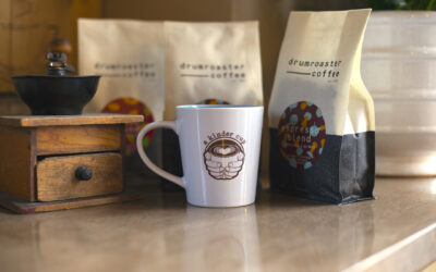 Drumroaster Coffee in Compostable Bags!