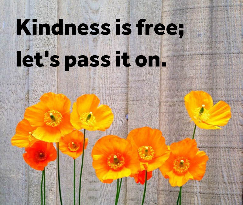 Let’s make kindness go viral this year!